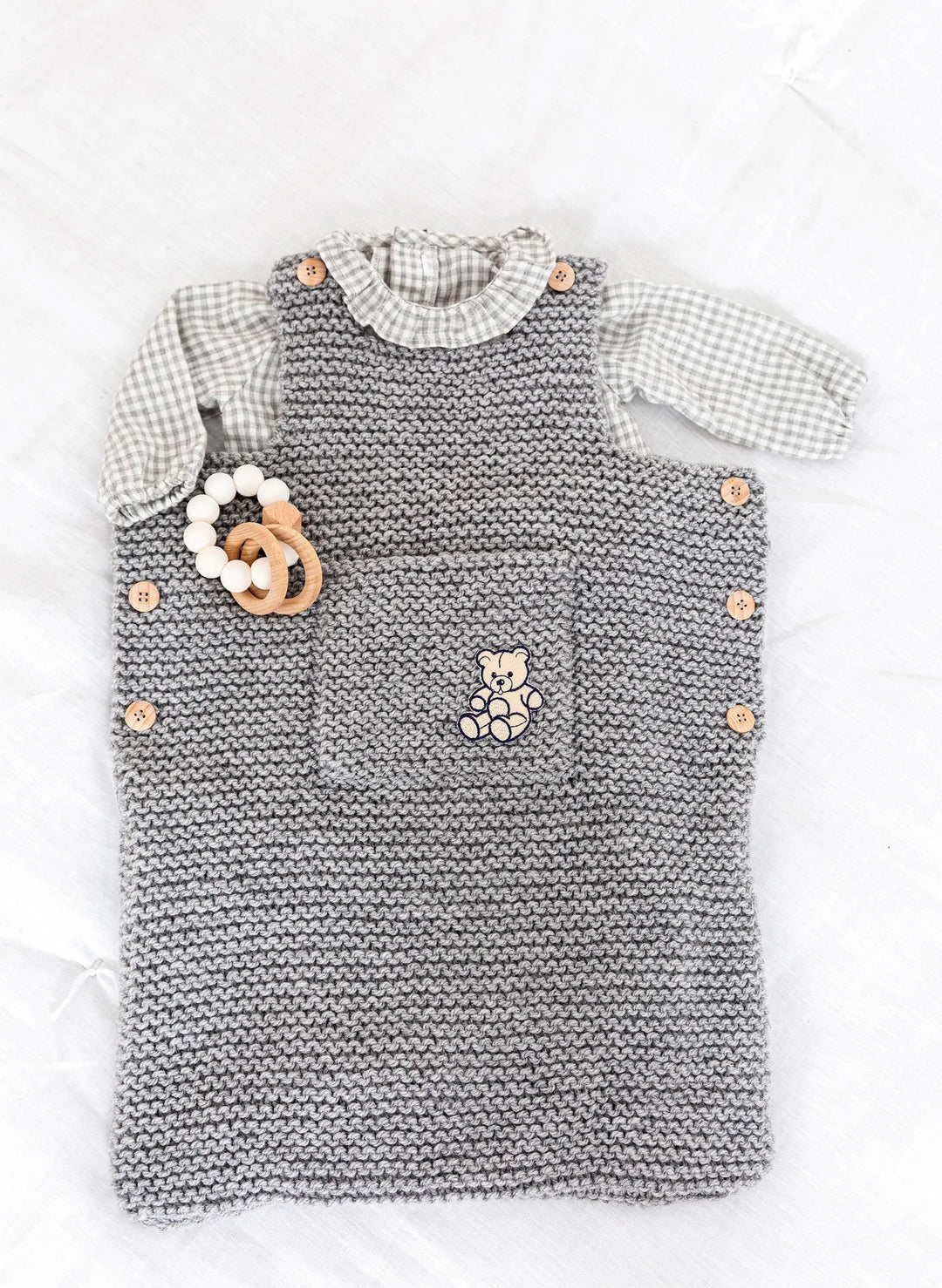 Babeth garter stitch sleeping bag