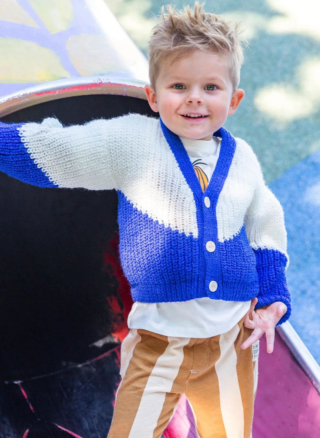 Barthelemy two-tone vest