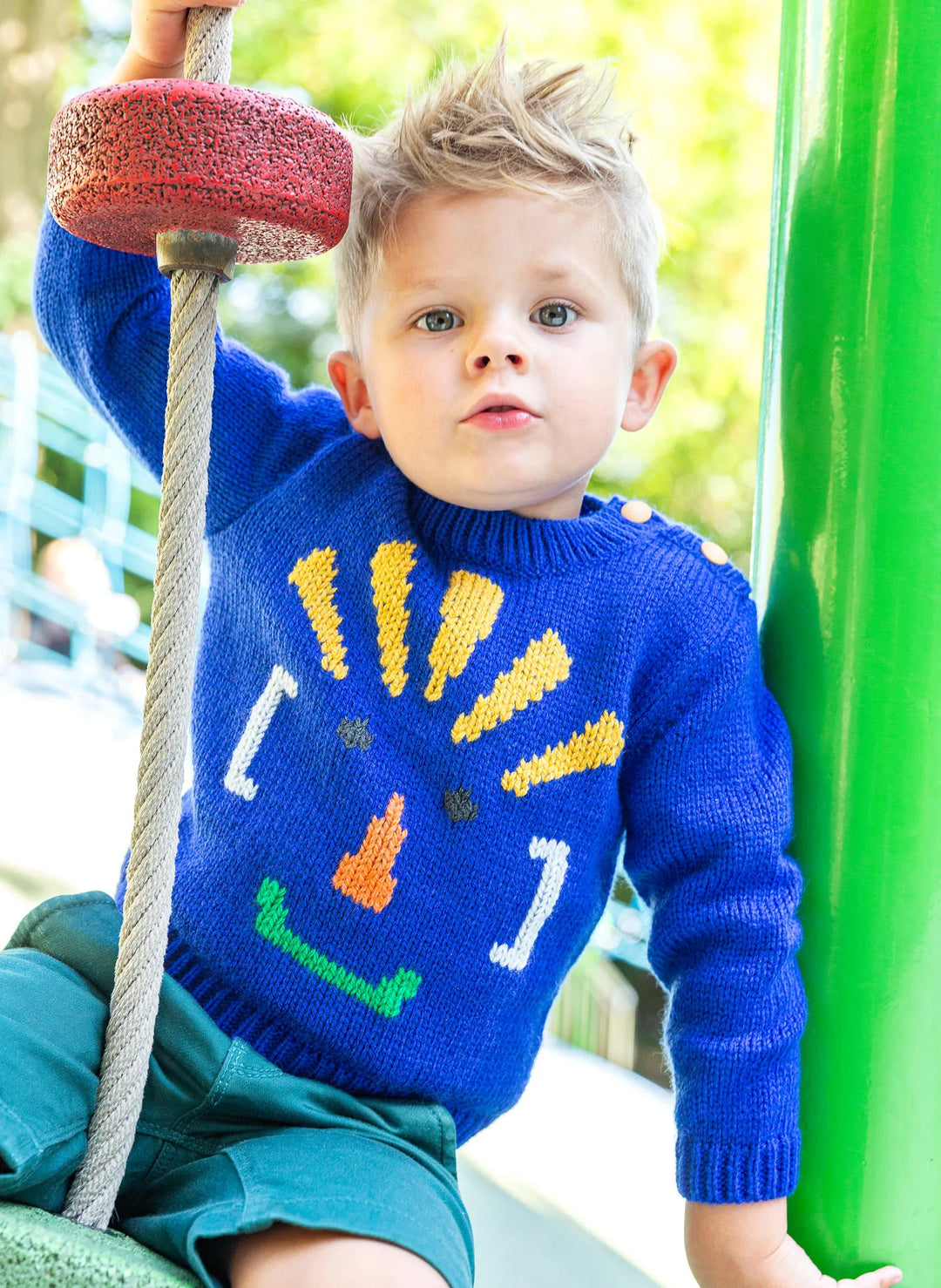 Basile snowman jacquard sweater