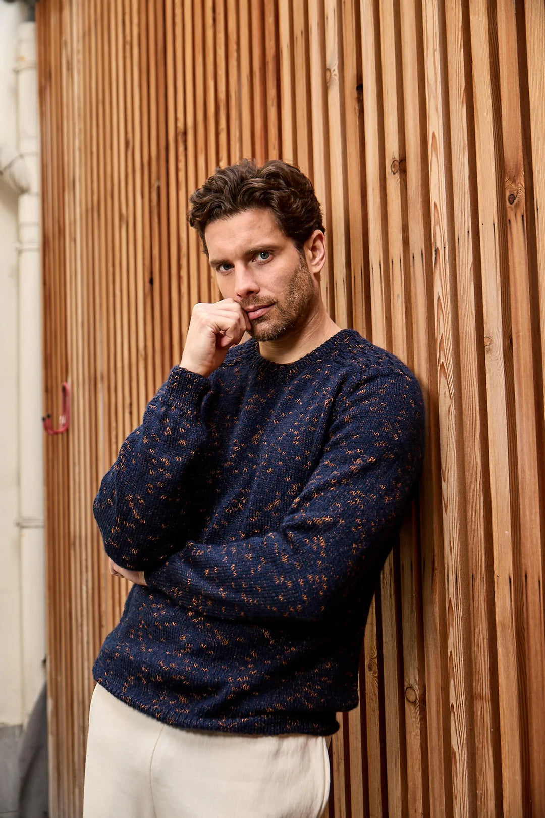 Ben hammer sleeve sweater