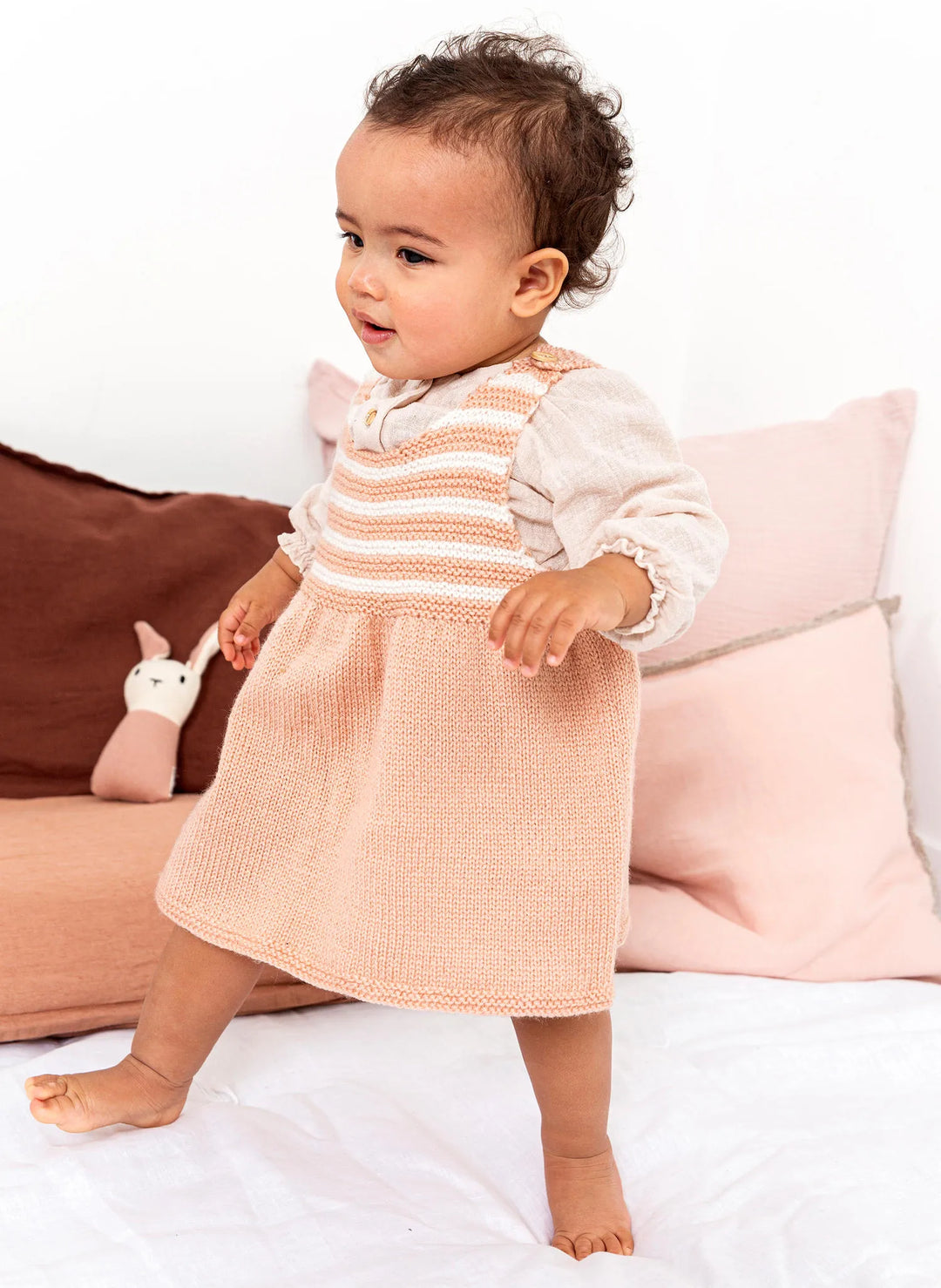 Berenice striped strappy dress