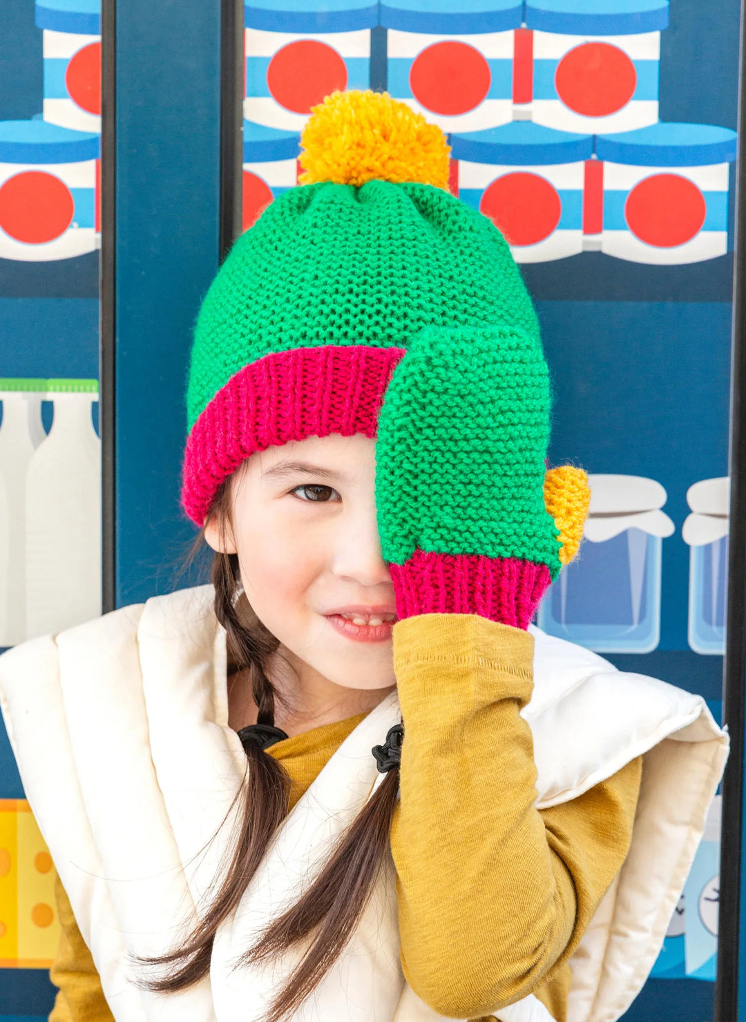 Betty tricolor hat