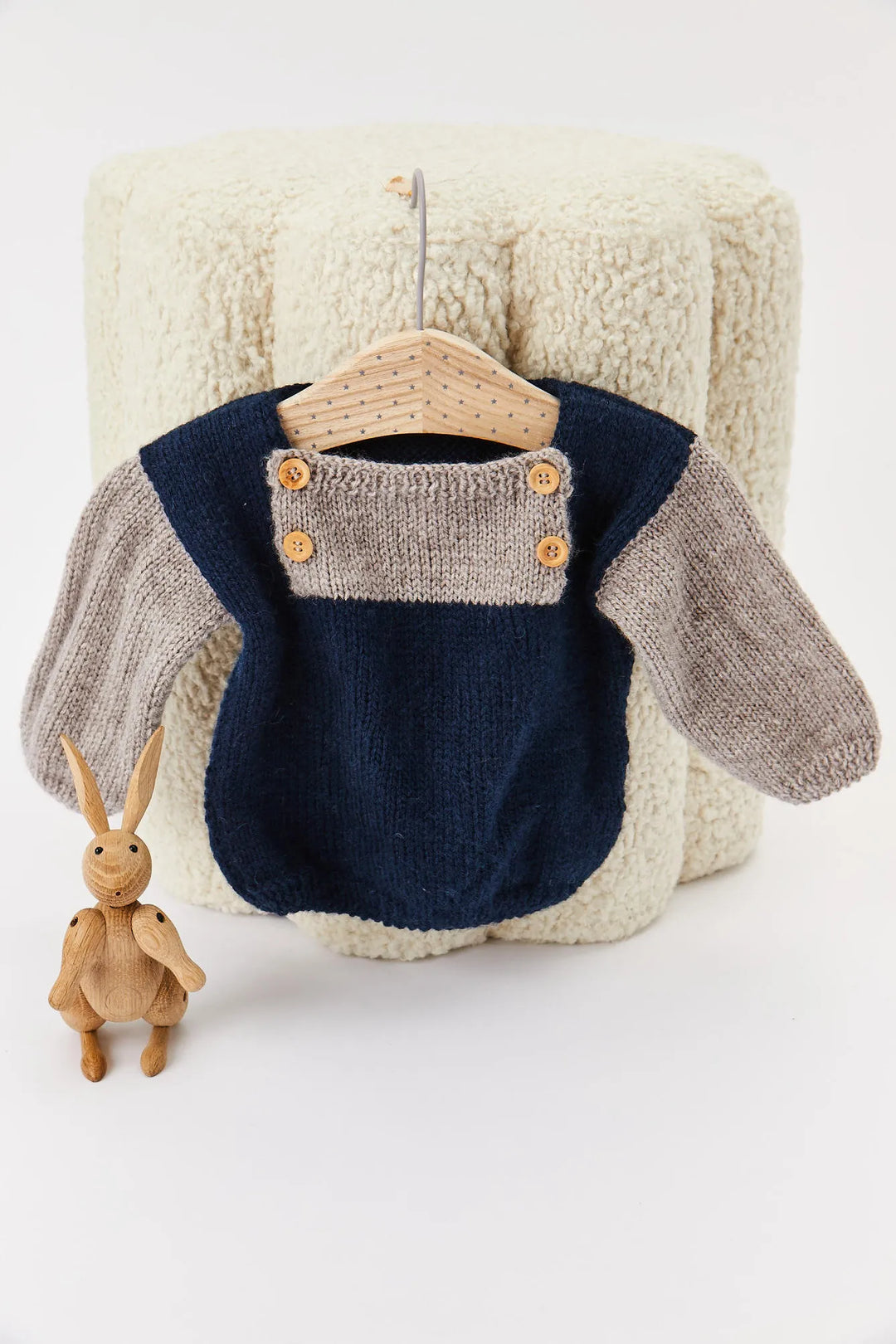 Bob two-tone bridge sweater