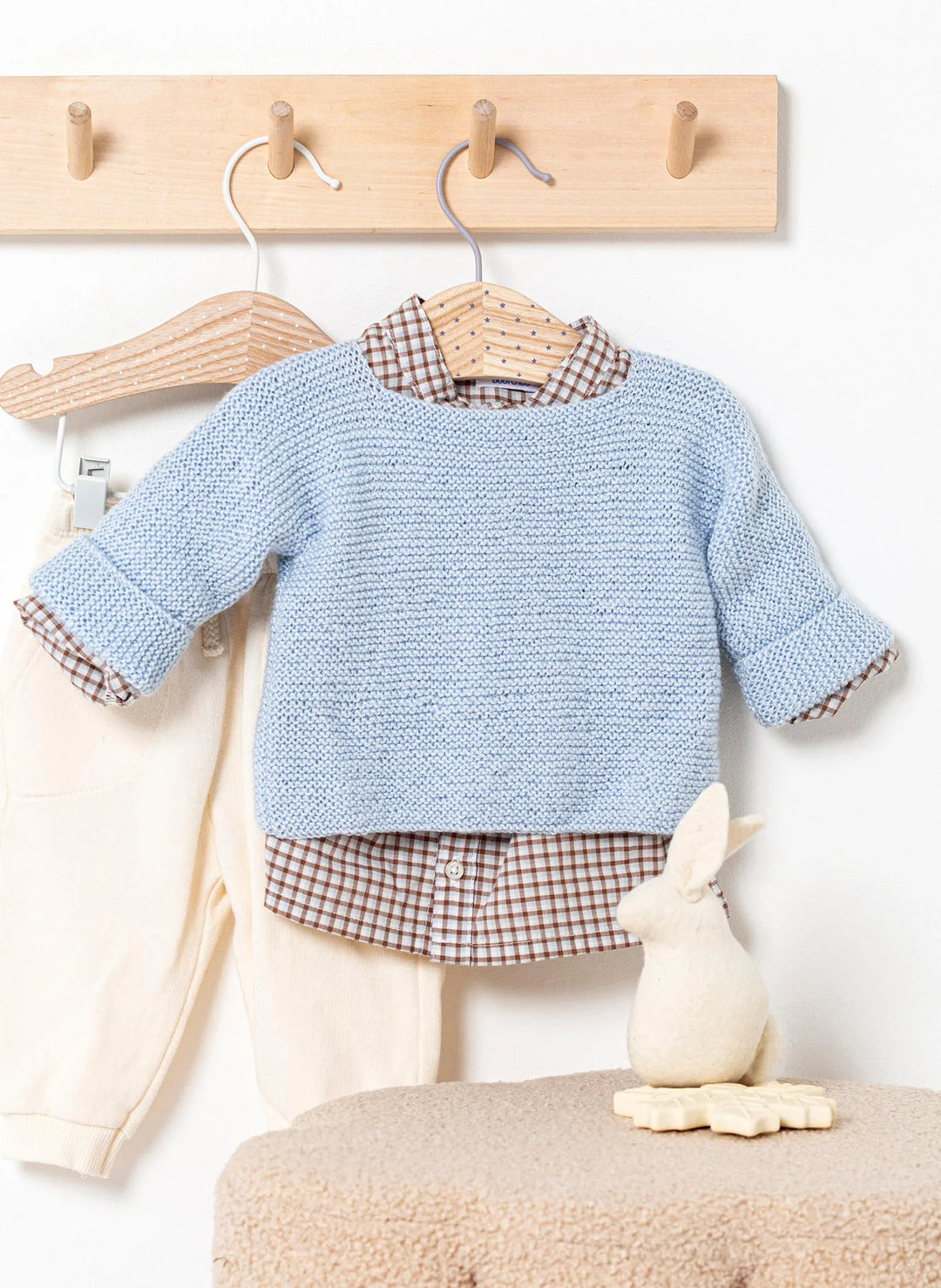 Charles garter stitch bralette