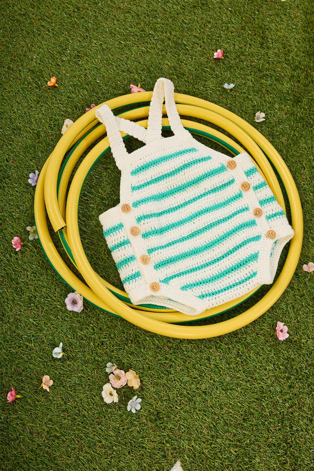 Charlie crochet striped bloomers