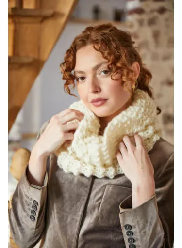 Erine fancy knit snood