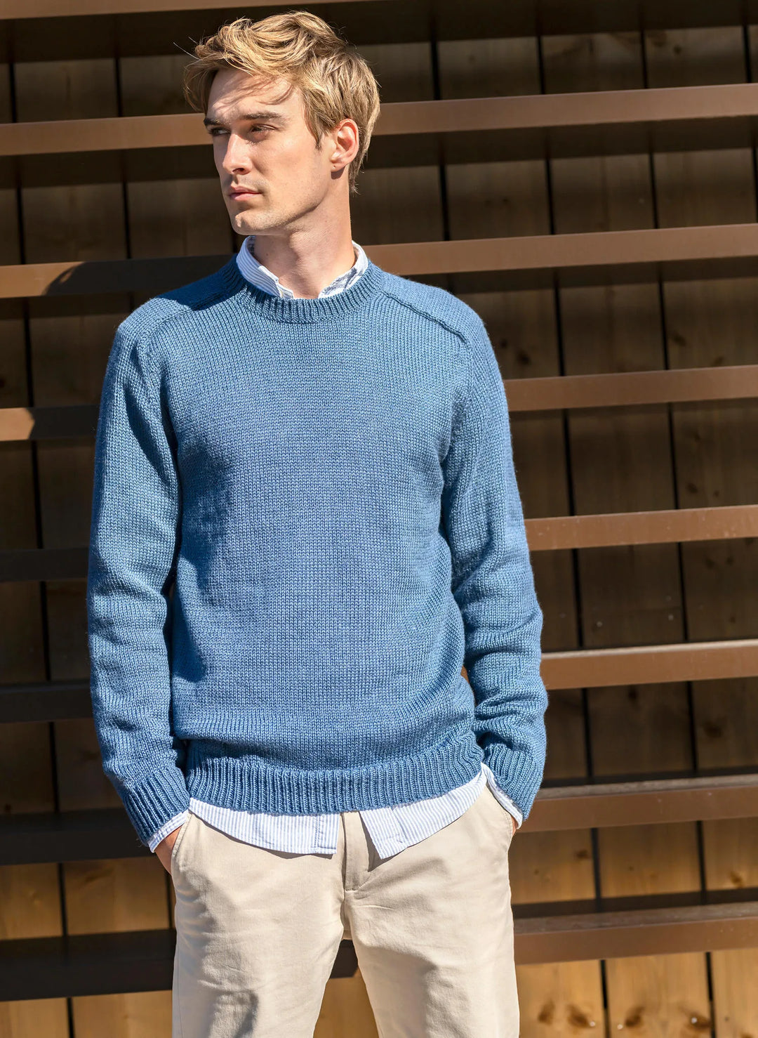 Igor thin men's hammer-sleeve sweater