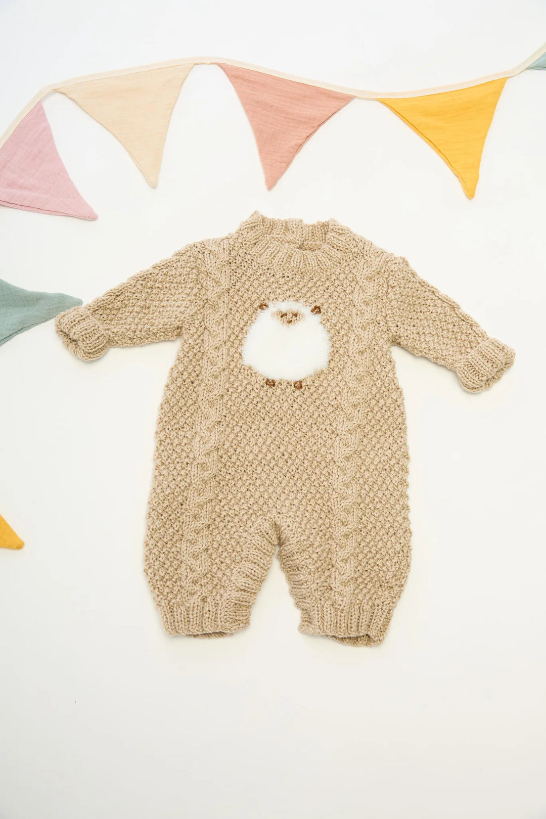 Ilan sheepskin jacquard jumpsuit