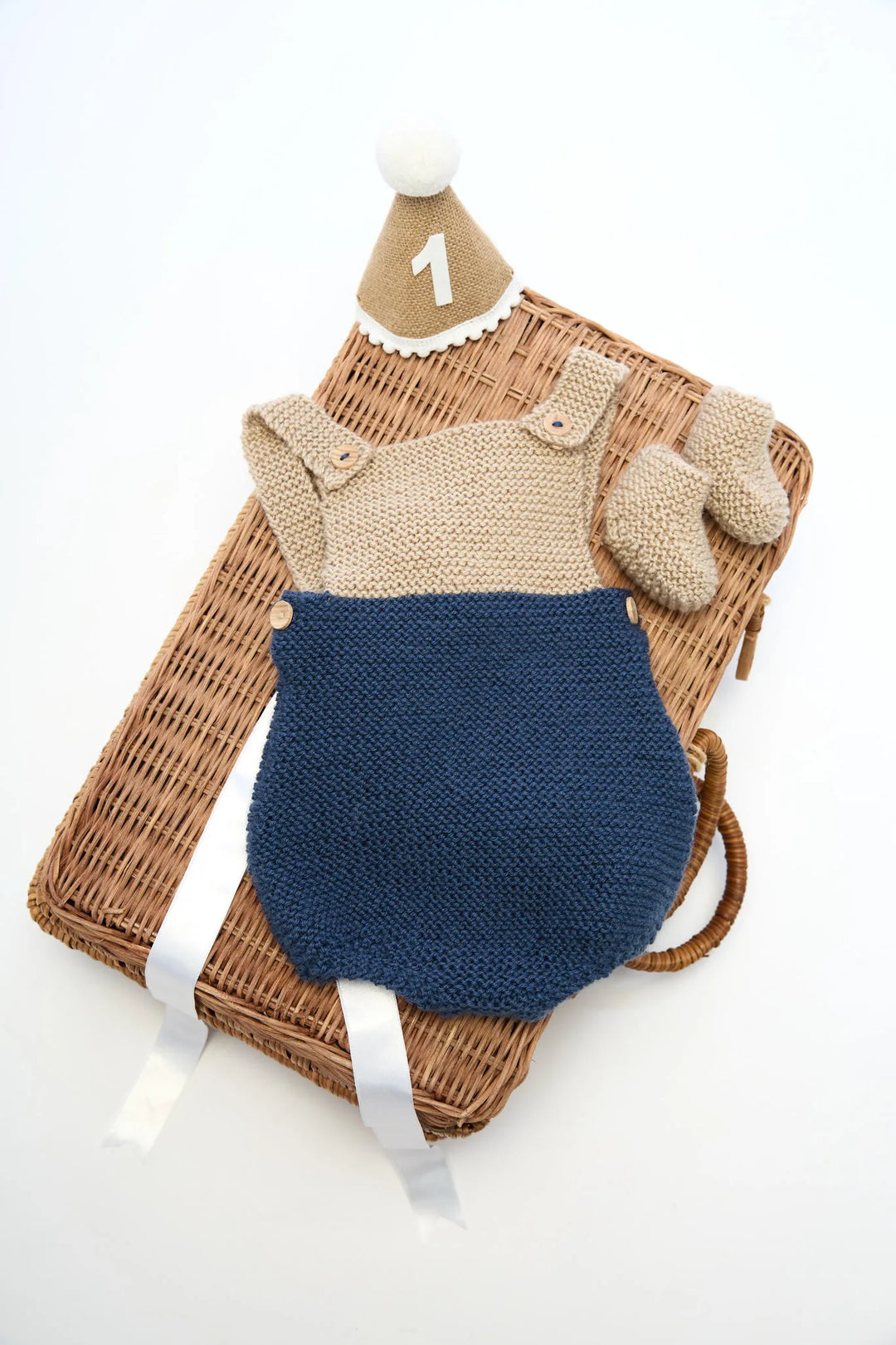 Illan strapless bloomer and booties