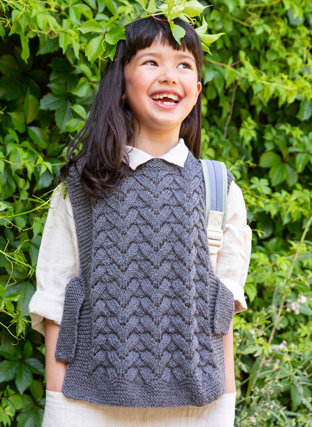 Ingrid openwork over-sweater