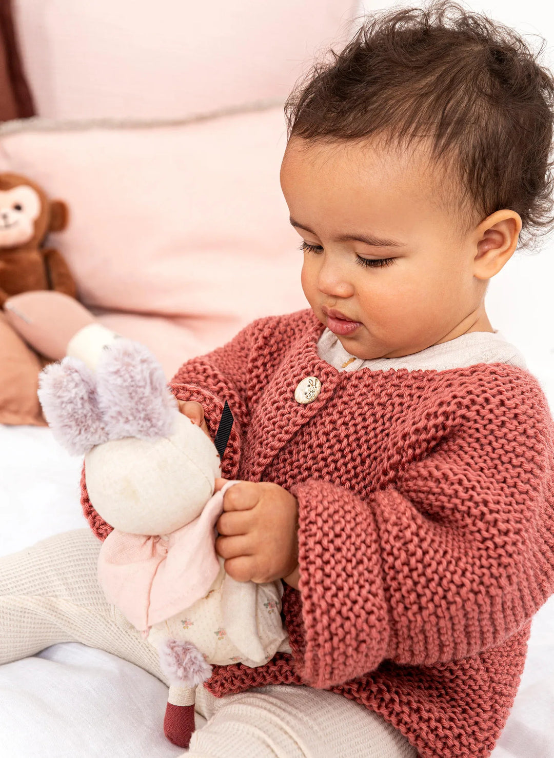 Irina Garter Stitch Coat
