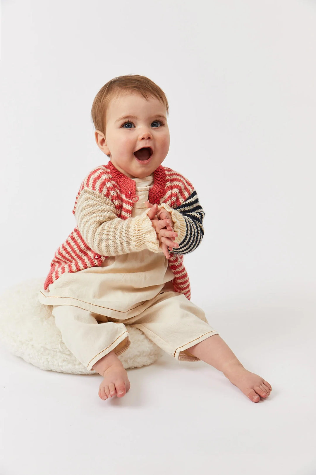Iris striped cardigan