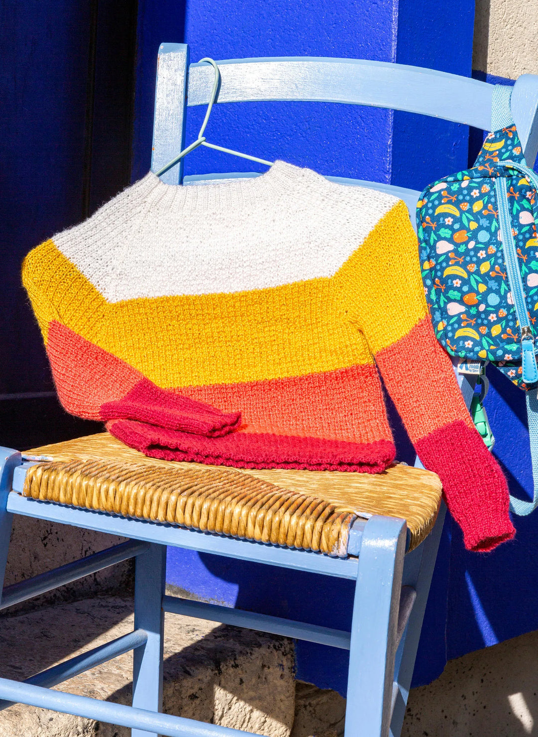 Isa top down sweater