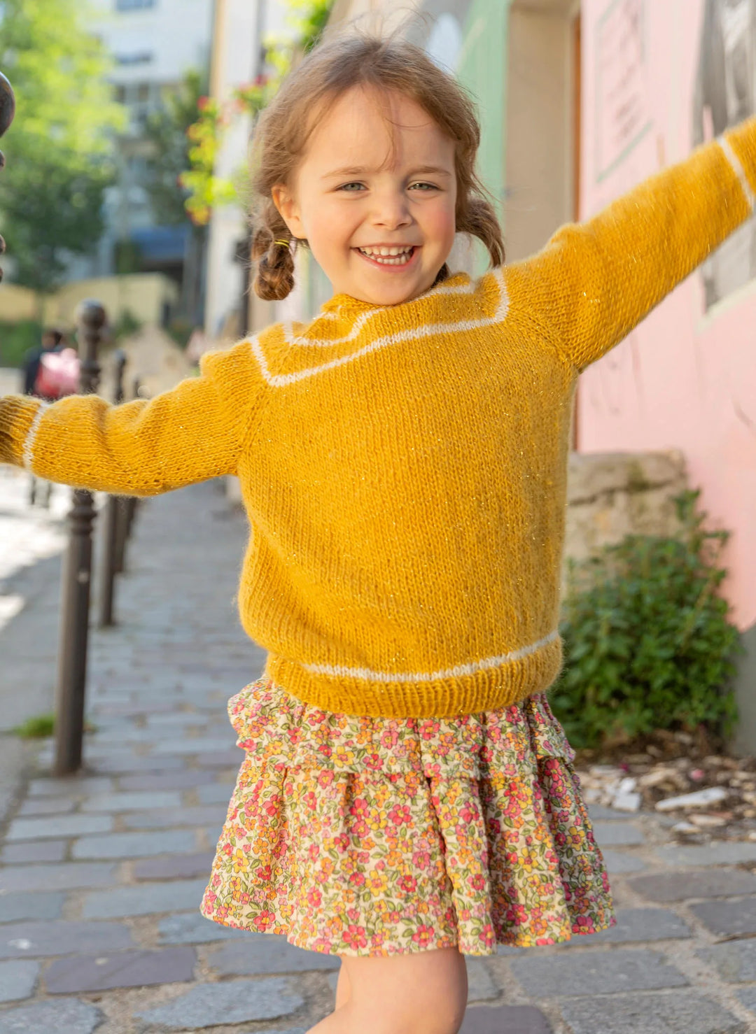 Liette yoke sweater