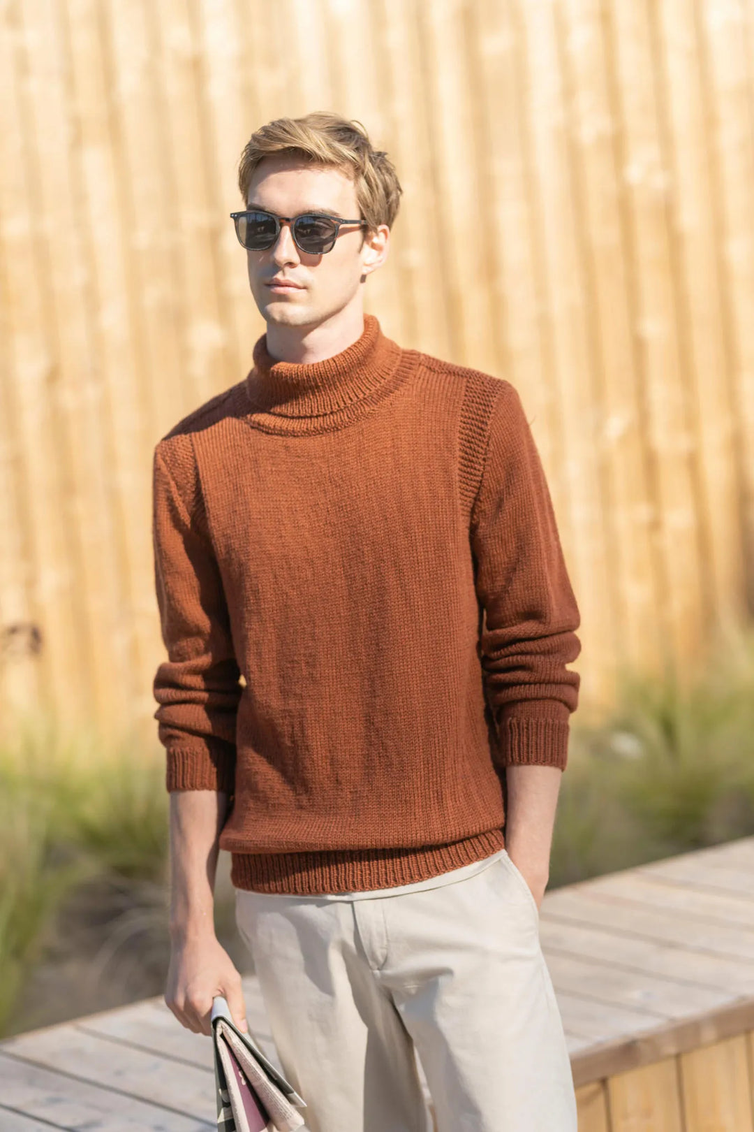 Mathias men's turtleneck sweater