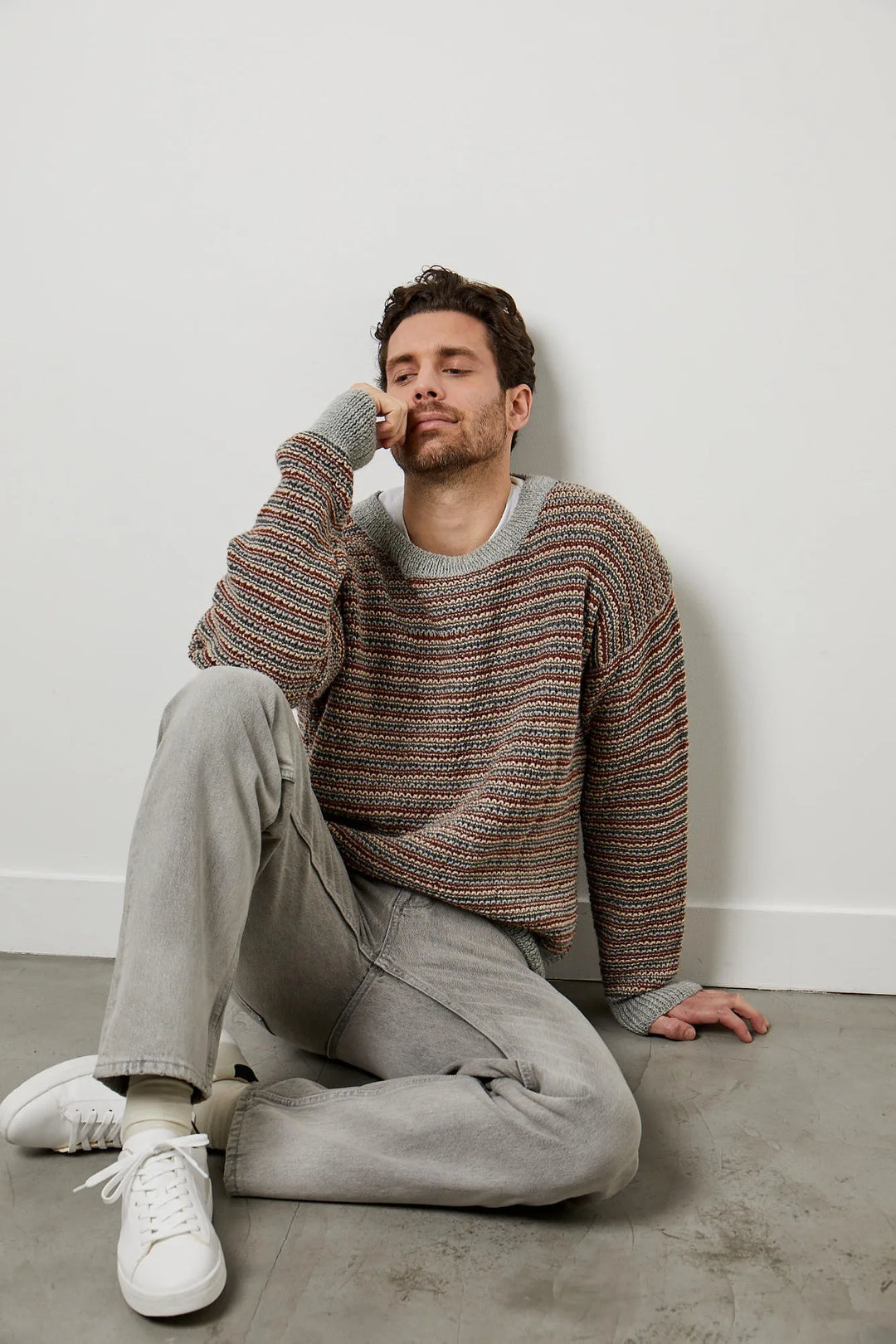 Milan fancy stitch sweater