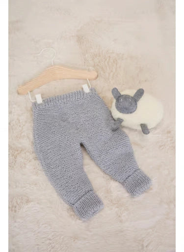Illoan garter stitch cuffed pants