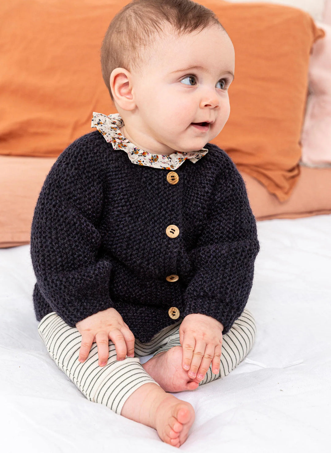 Renaud shortened row vest