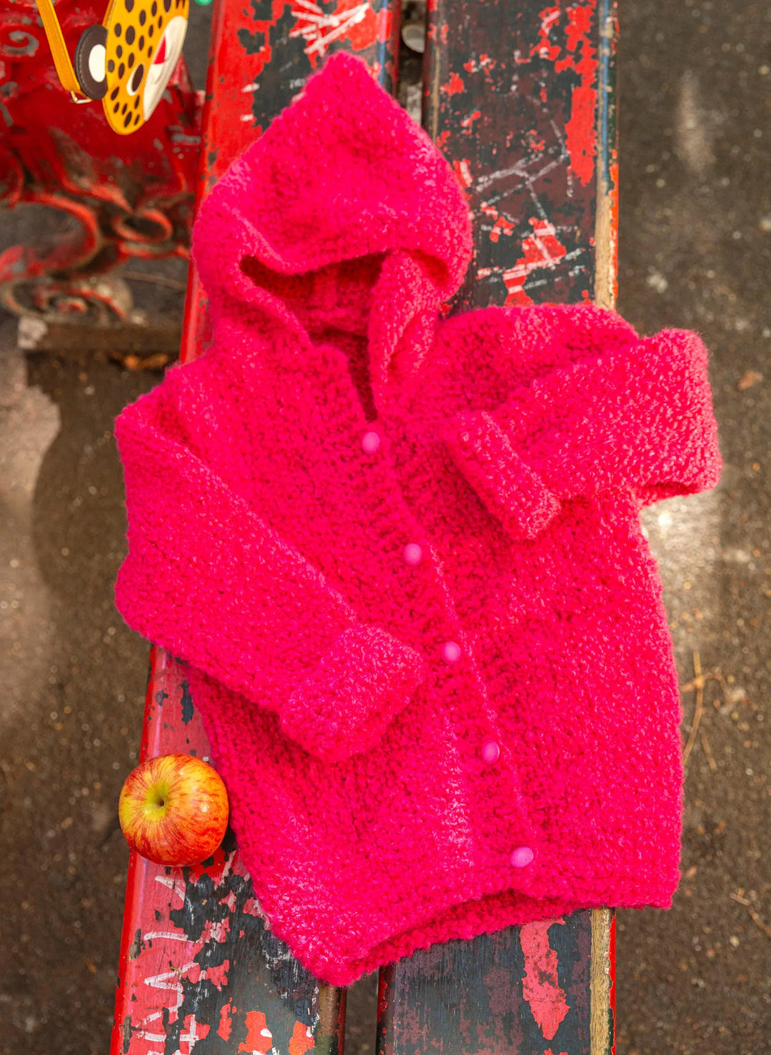 Tracy Hooded Boucle Jacket
