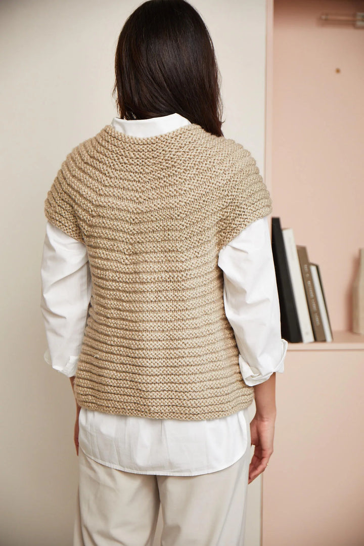 Bergère de France Canada - Aline sleeveless zip - up jacket