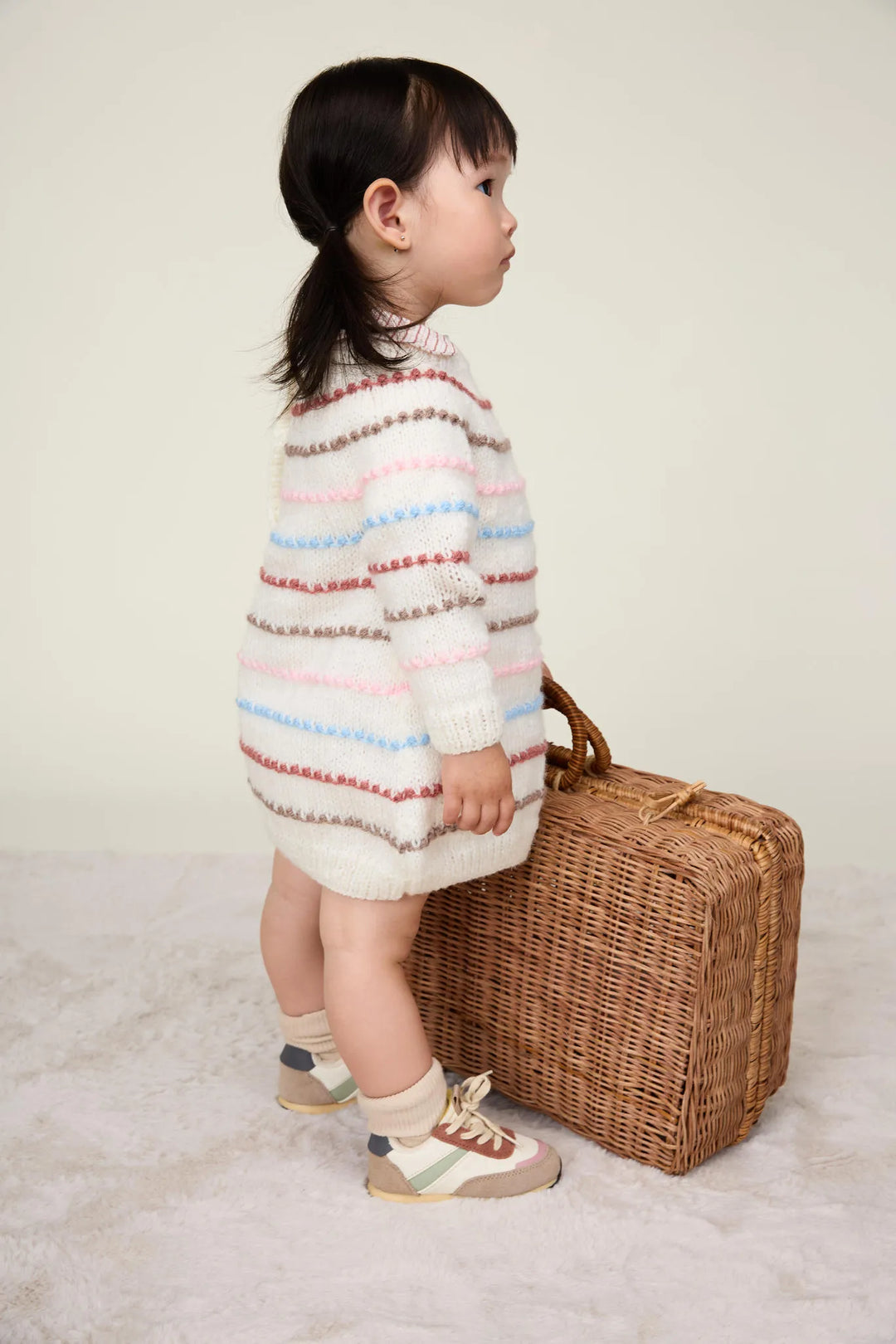 Bergère de France Canada - Babeth fancy striped yoke dress