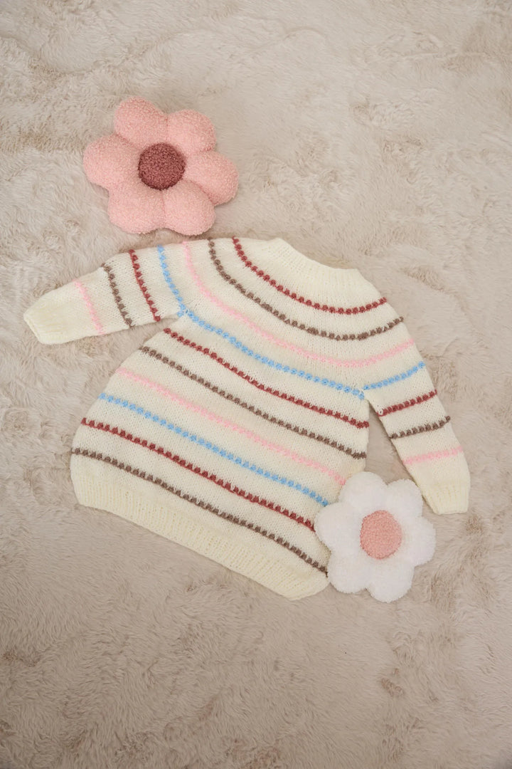 Bergère de France Canada - Babeth fancy striped yoke dress