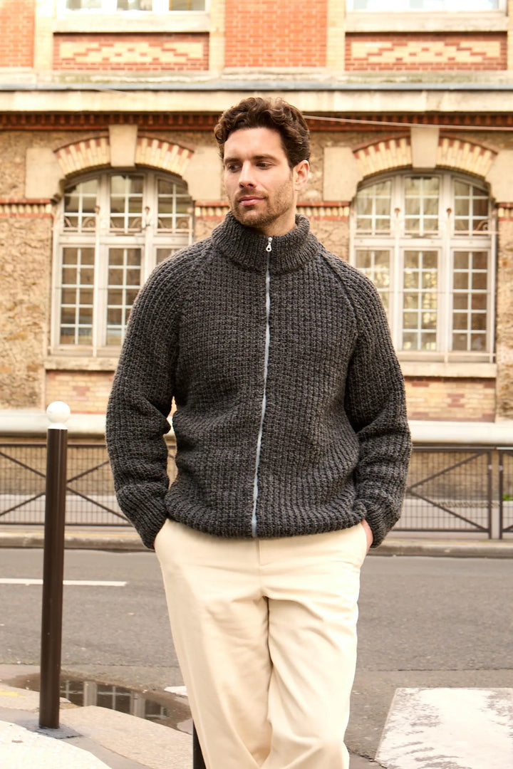 Bergère de France Canada - Baptiste zipped raglan vest