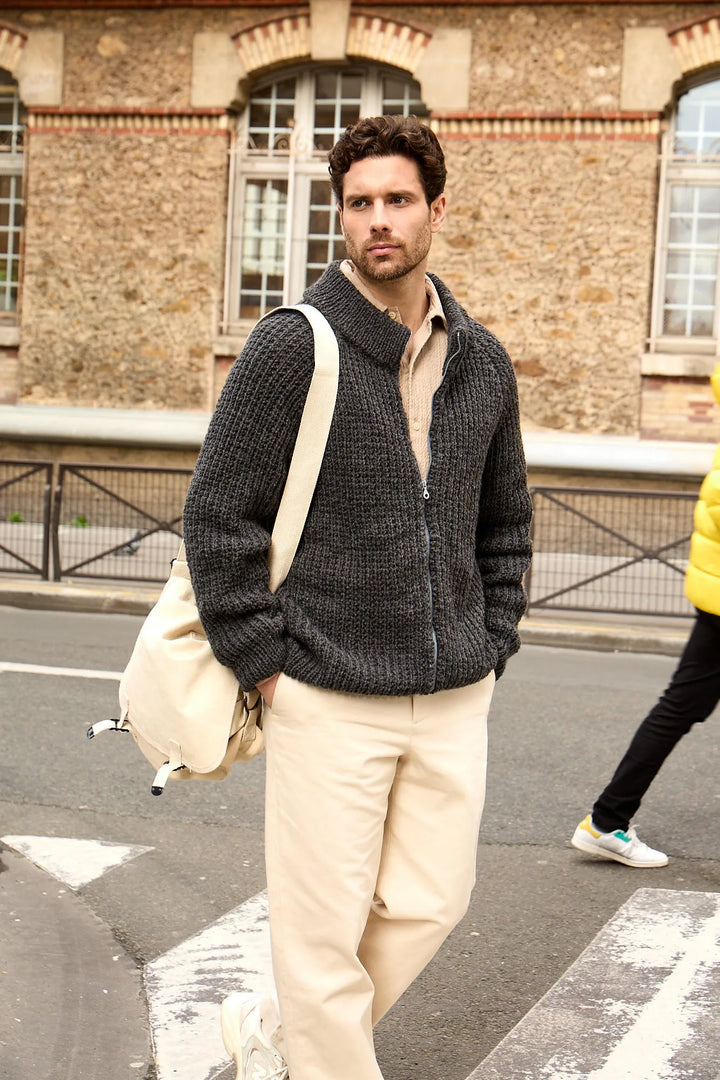 Bergère de France Canada - Baptiste zipped raglan vest