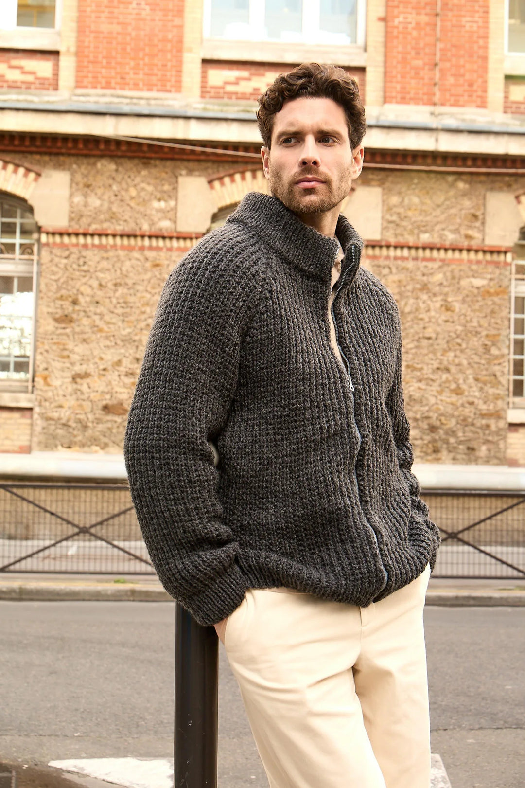 Bergère de France Canada - Baptiste zipped raglan vest