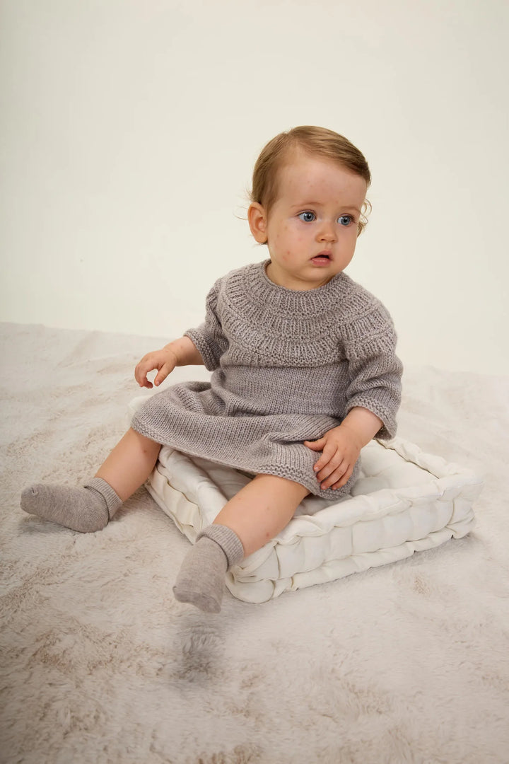 Bergère de France Canada - Barbara fancy stitch yoke dress