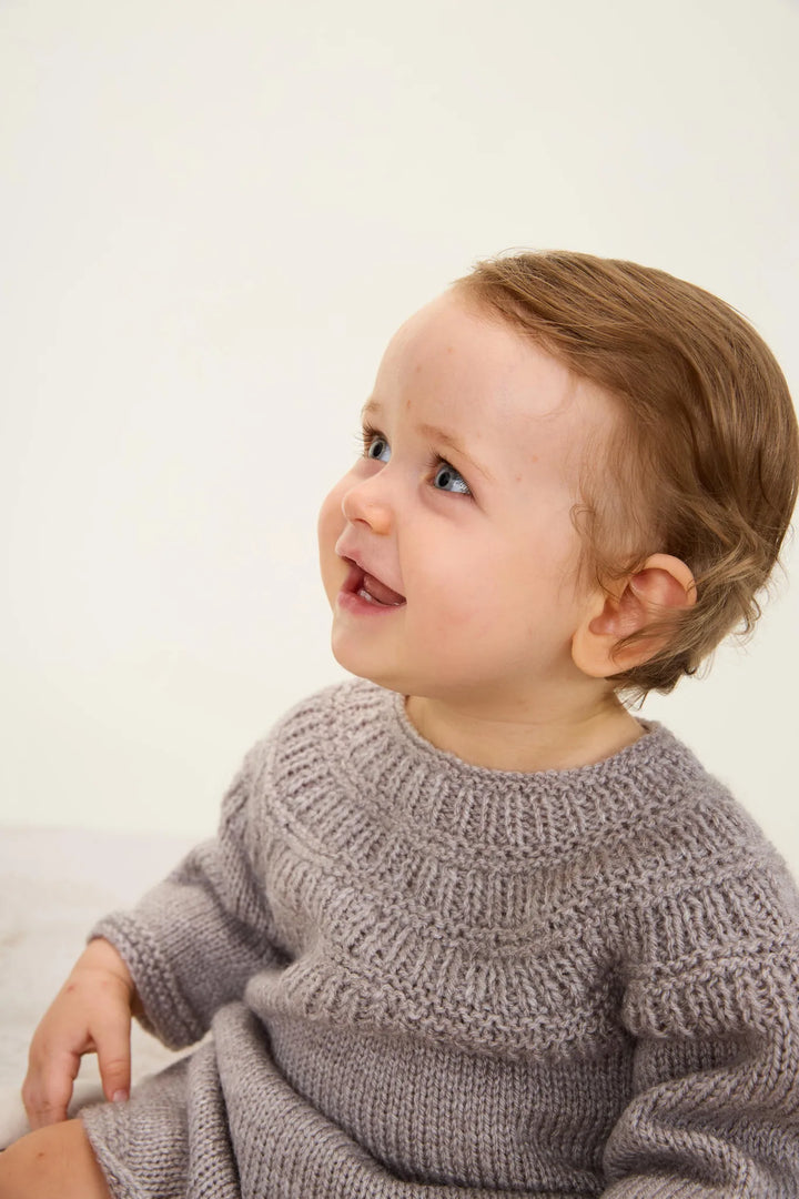 Bergère de France Canada - Barbara fancy stitch yoke dress