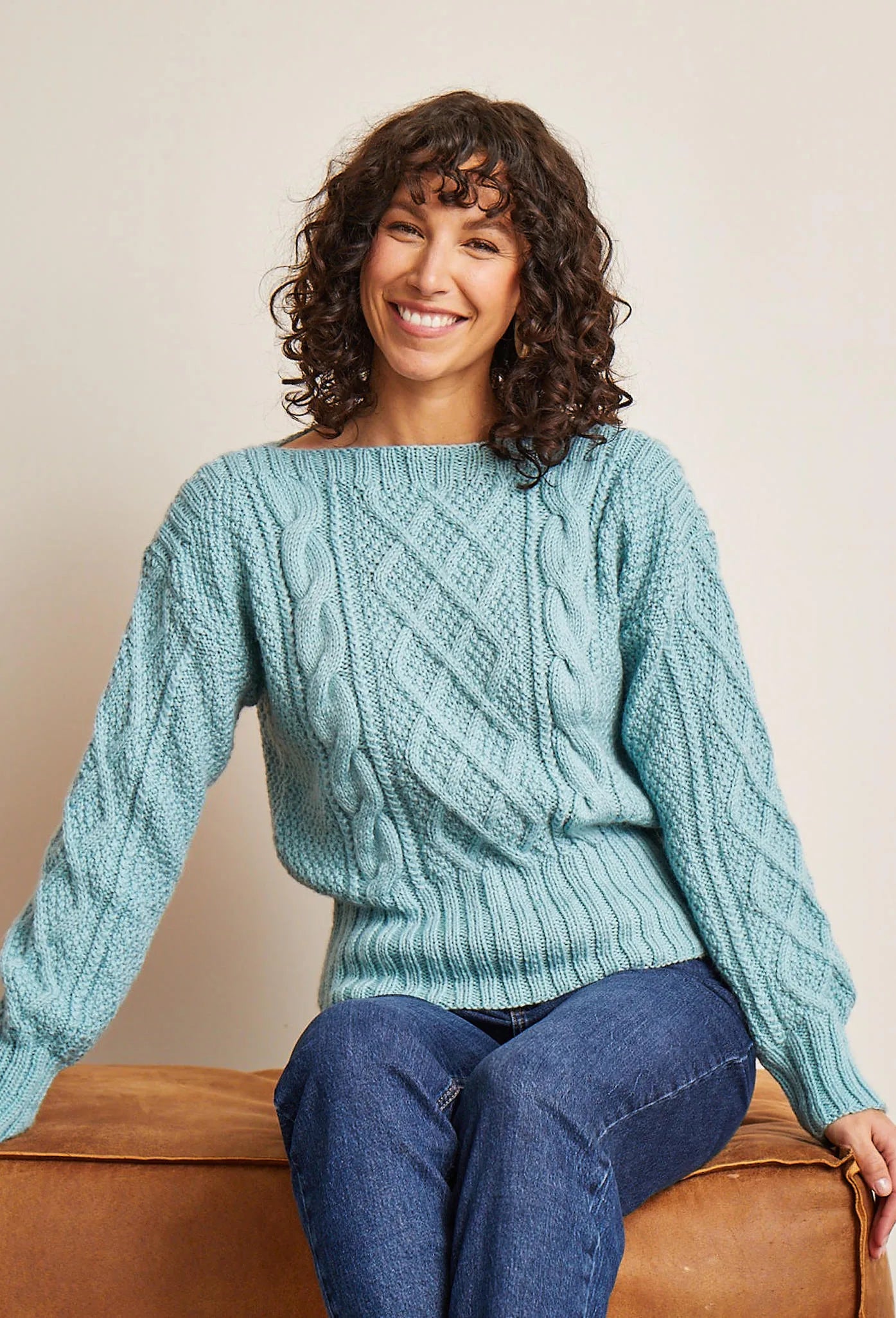 Diane cable sweater