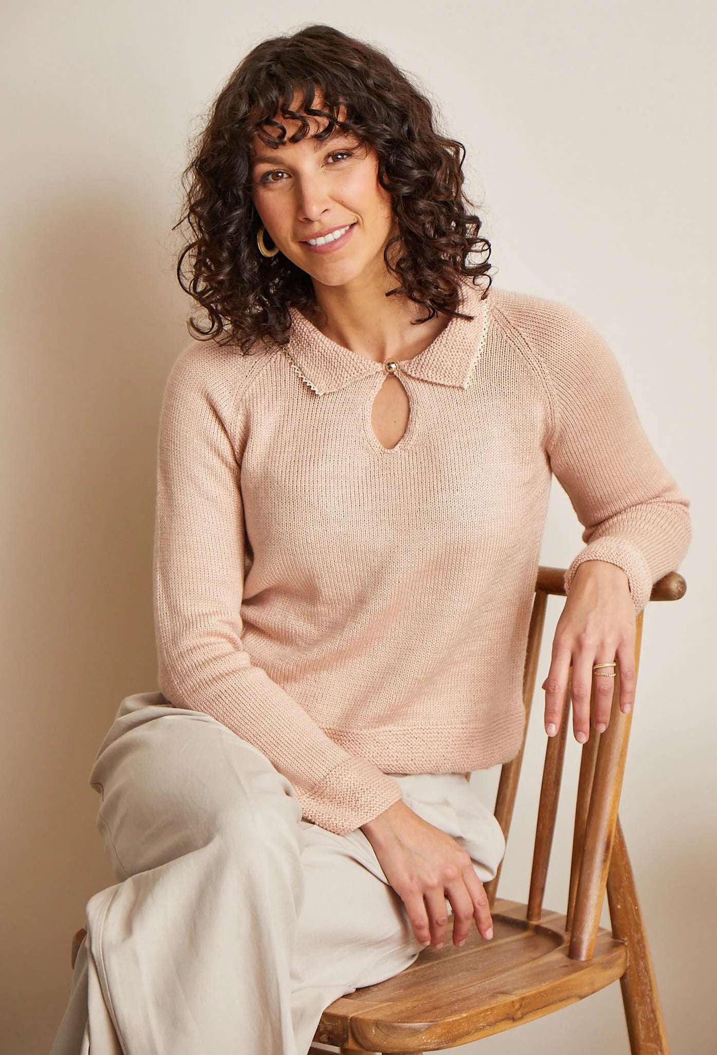 Illona polo neck sweater