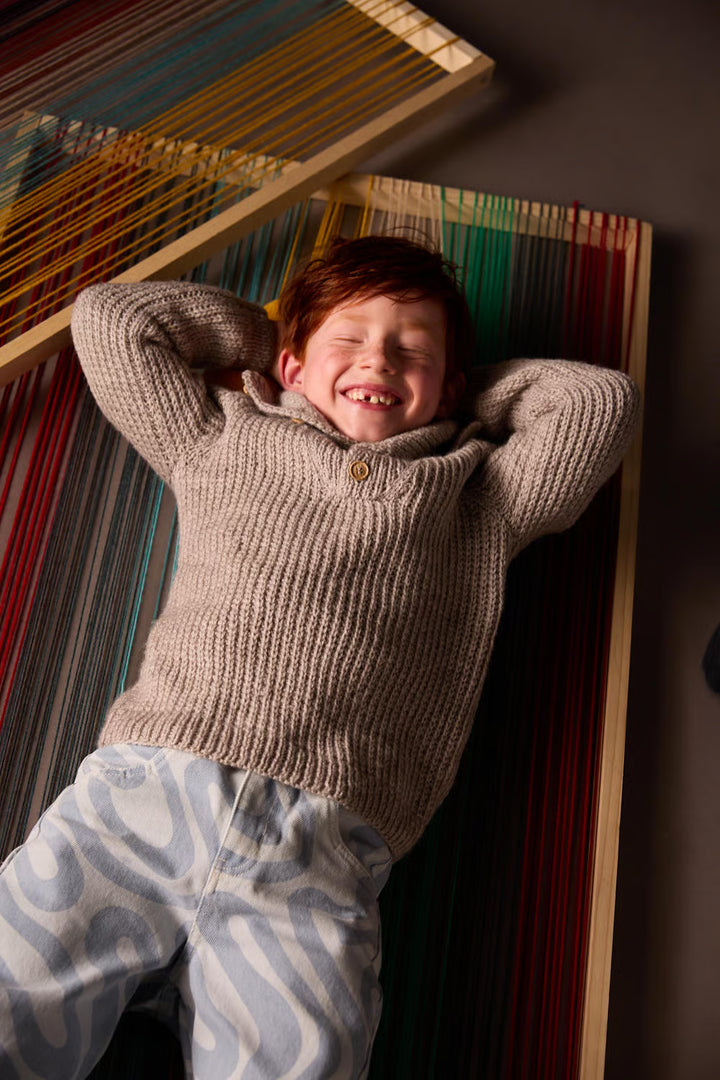 Pull col camionneur boutonné Blaise