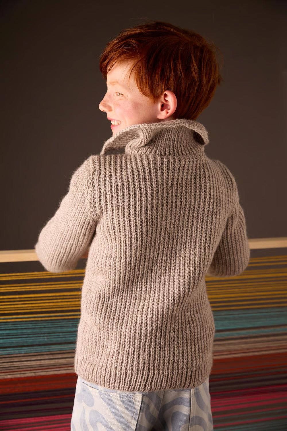 Pull col camionneur boutonné Blaise