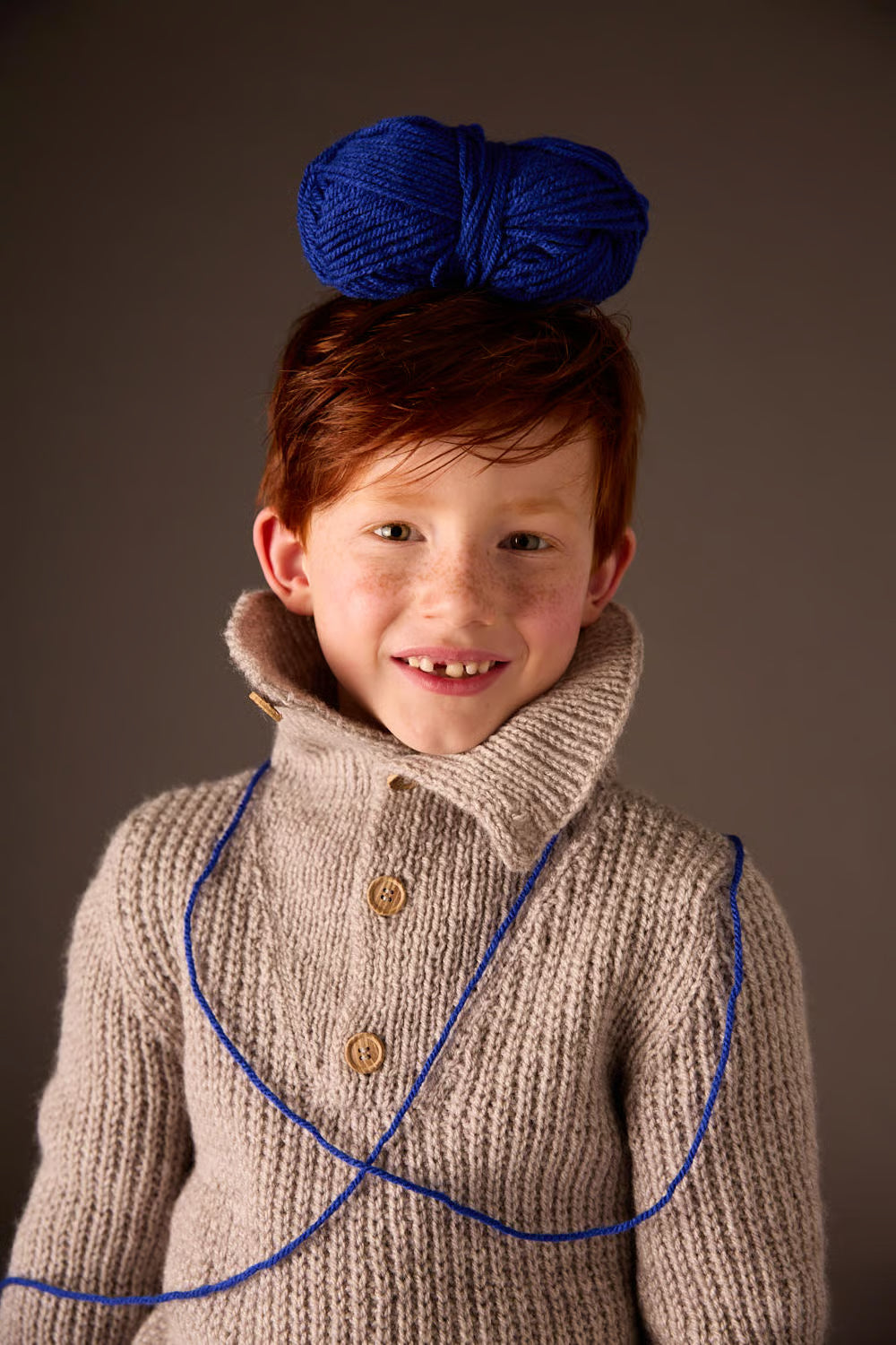 Pull col camionneur boutonné Blaise