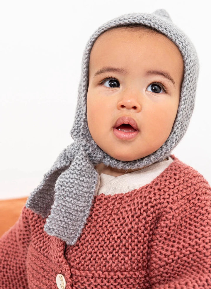 Bergère de France Canada - Blaise garter stitch beguin hat