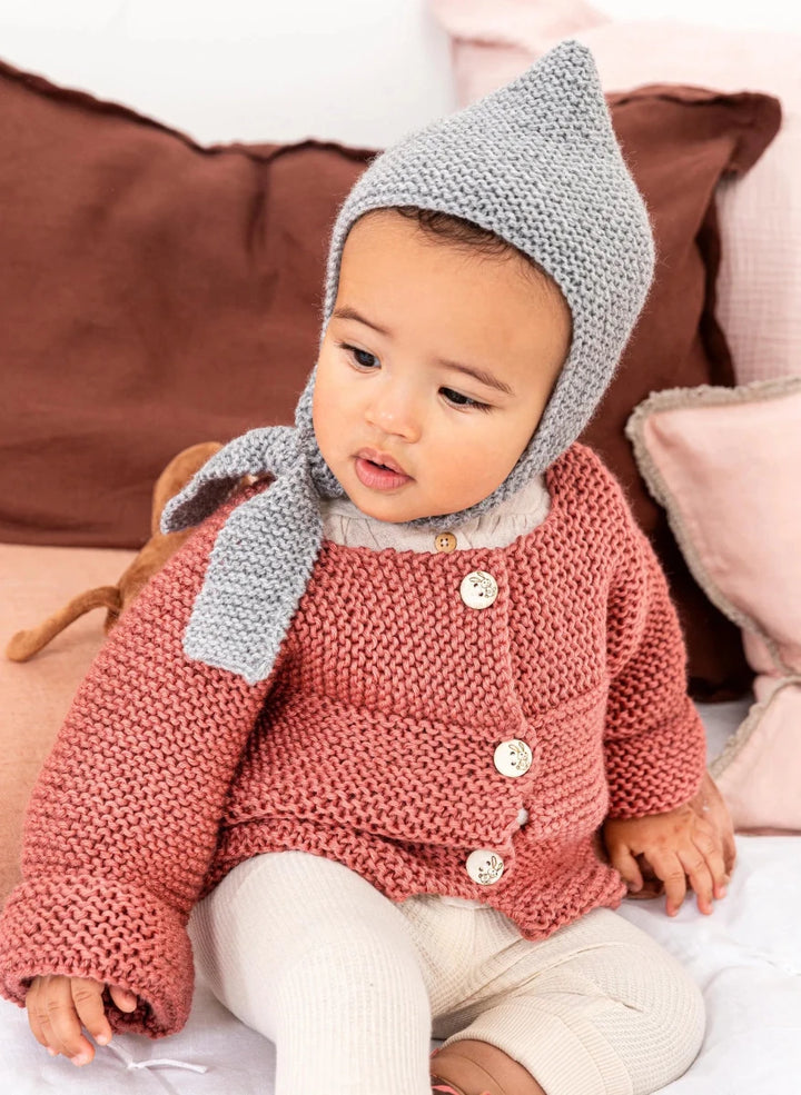Bergère de France Canada - Blaise garter stitch beguin hat