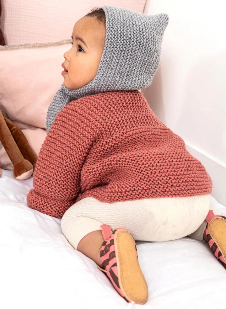 Bergère de France Canada - Blaise garter stitch beguin hat