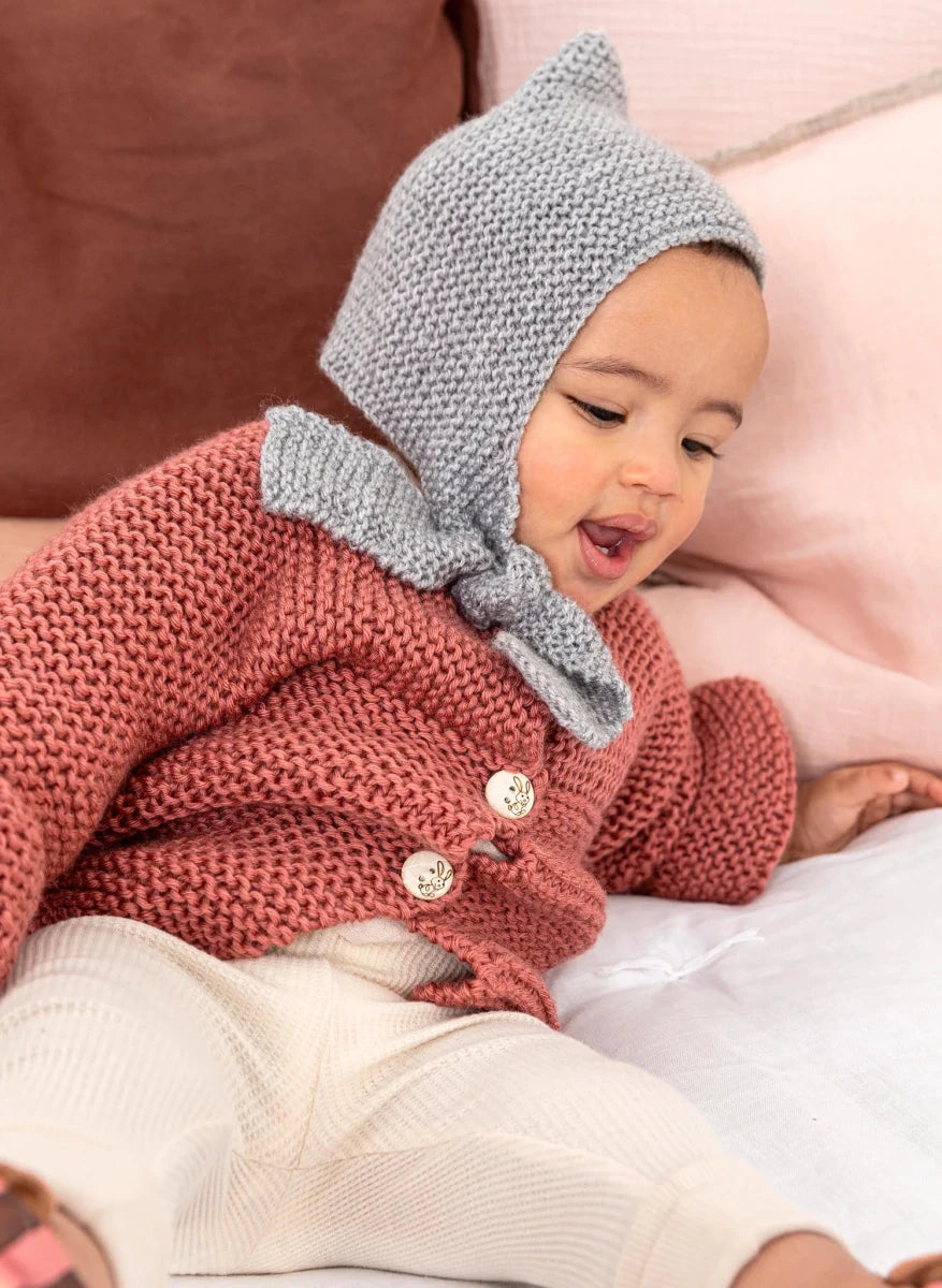 Bergère de France Canada - Blaise garter stitch beguin hat