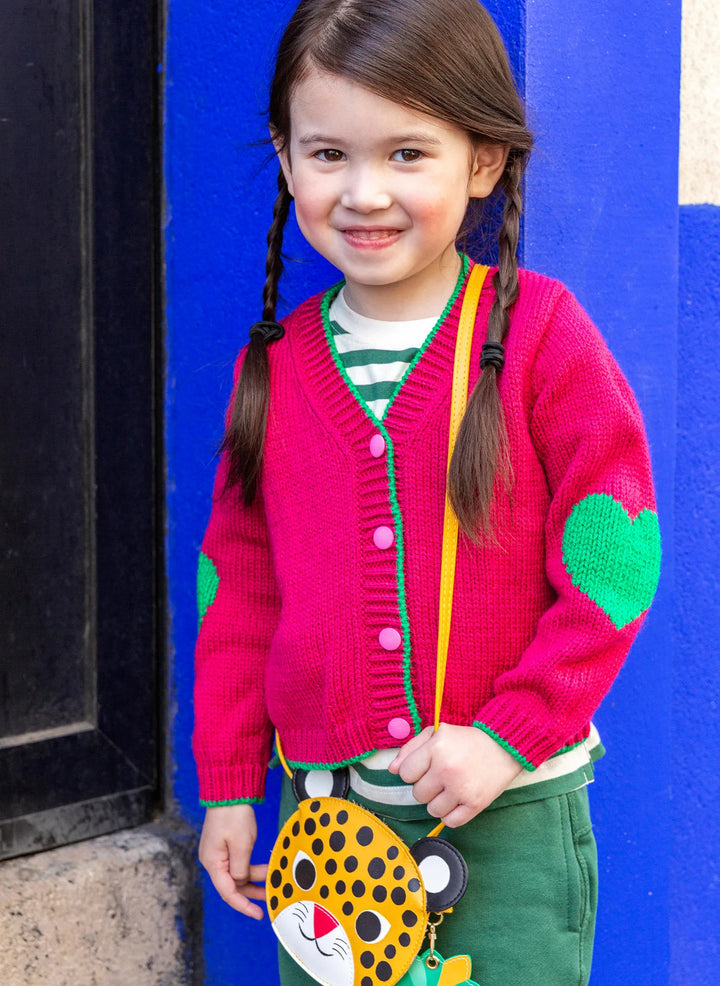 Bergère de France Canada - Blandine heart elbow patch vest