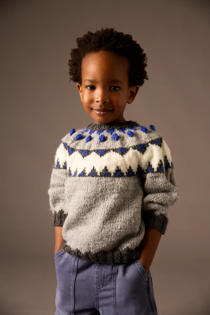 Pull jacquard circulaire Brandon