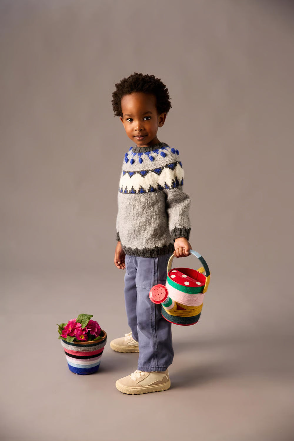 Pull jacquard circulaire Brandon