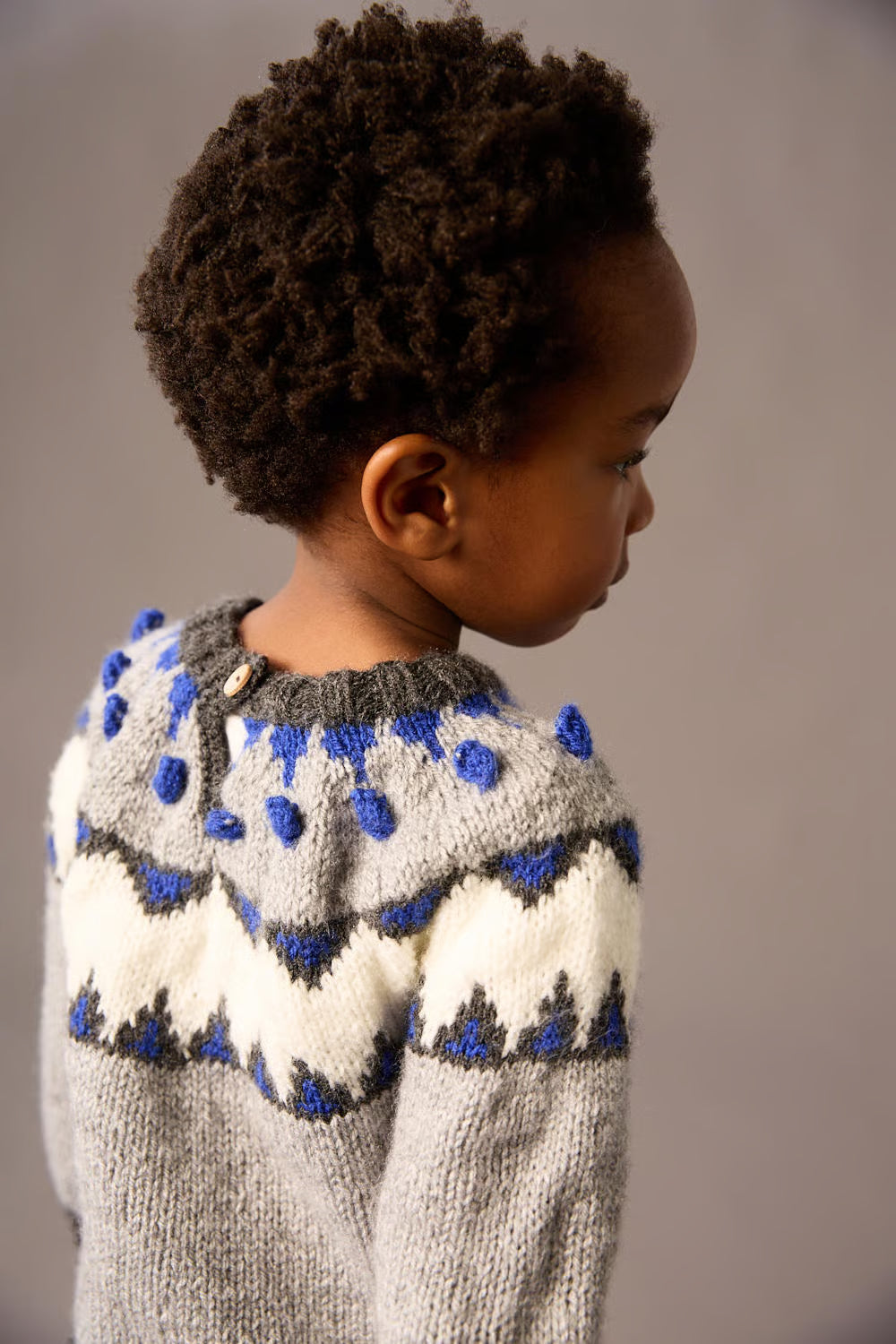 Pull jacquard circulaire Brandon