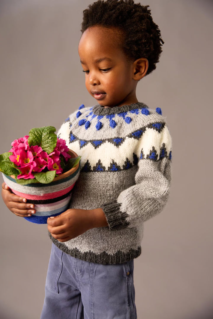 Pull jacquard circulaire Brandon