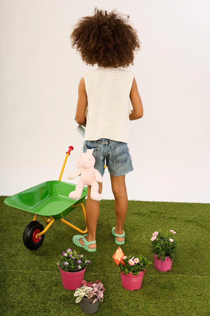 Débardeur granny à nouer Camellia