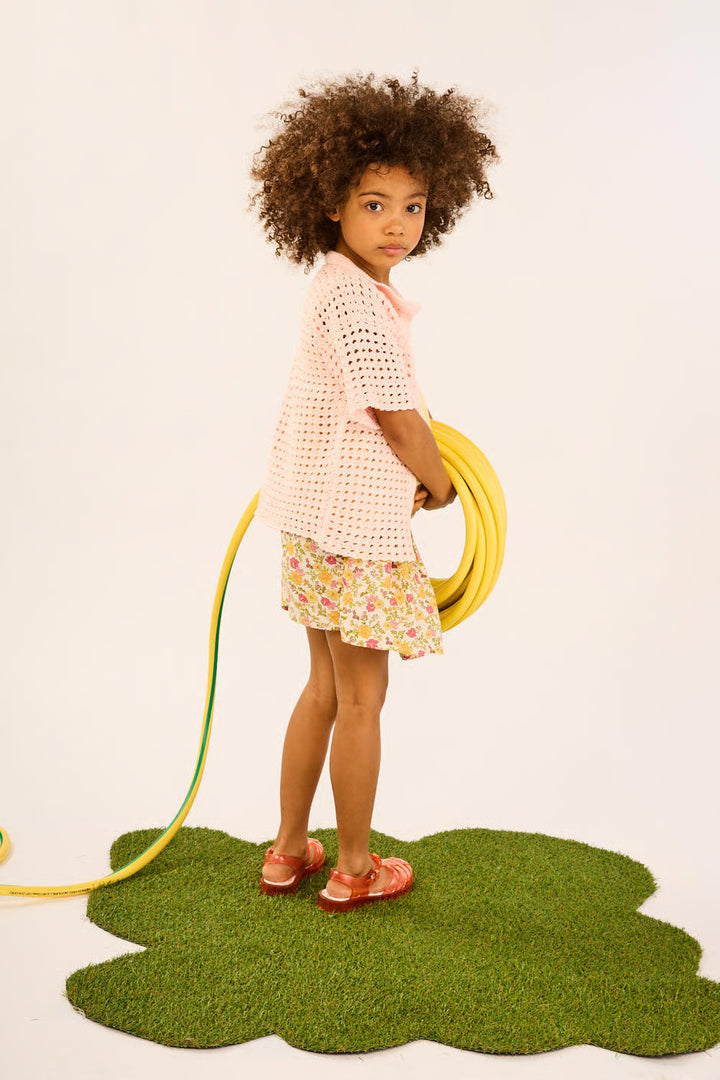 Cardigan ajouré au crochet Cassandra