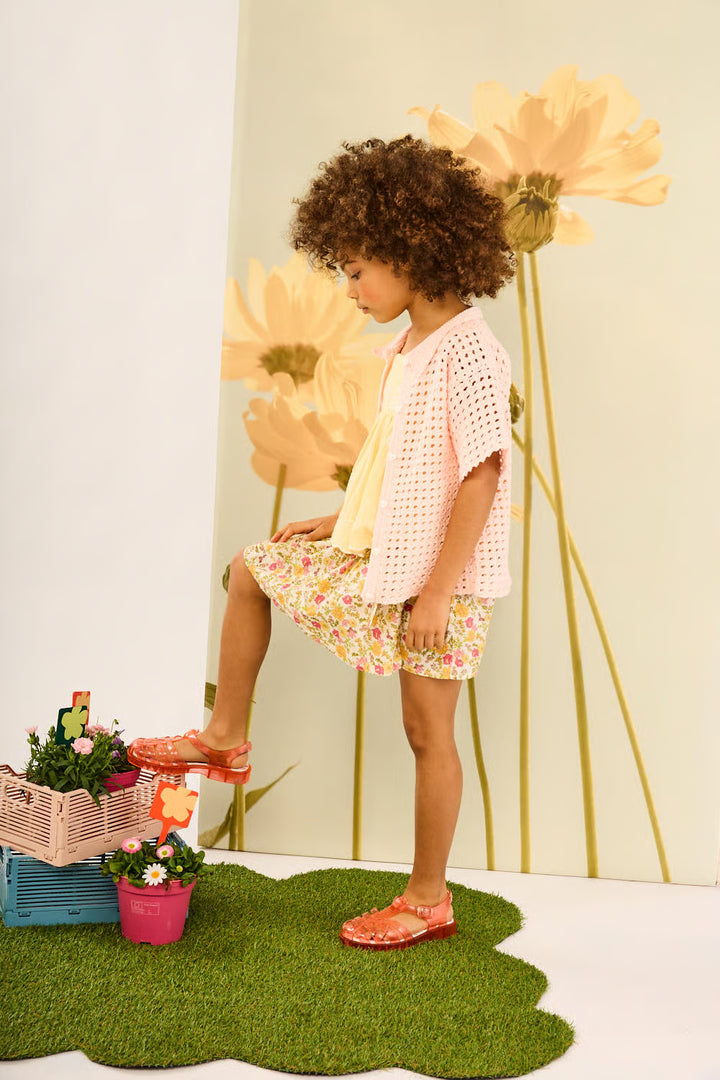 Cardigan ajouré au crochet Cassandra