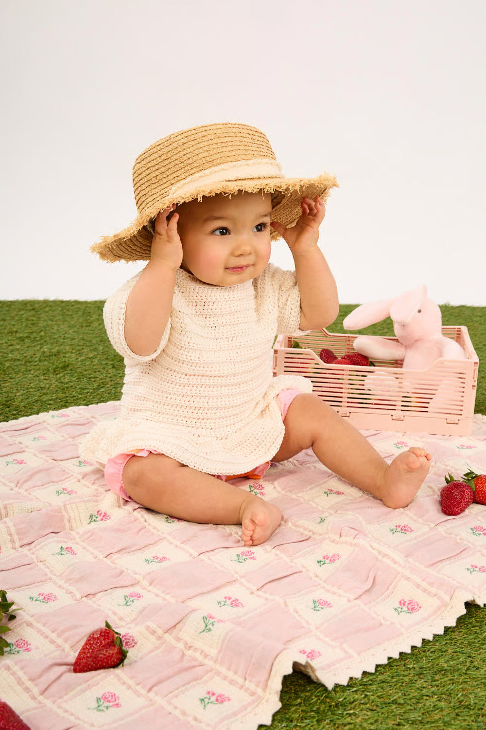 Bralette à volants au crochet Céline