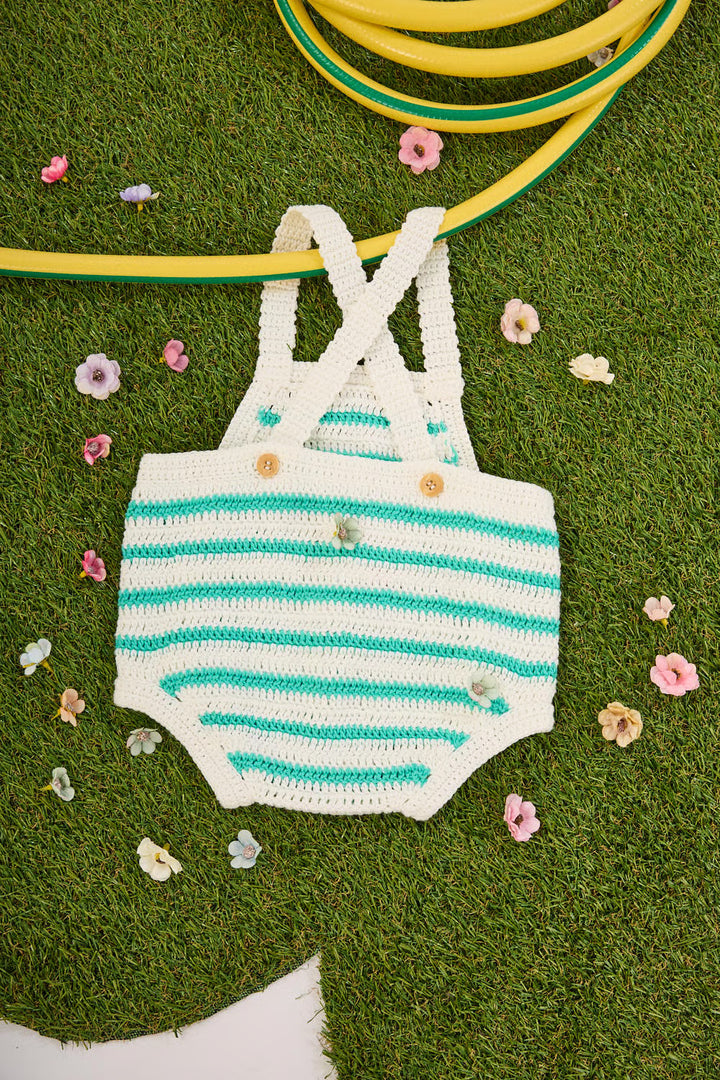 Bloomers rayés au crochet Charlie